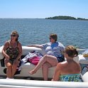 Lounging in the Boat